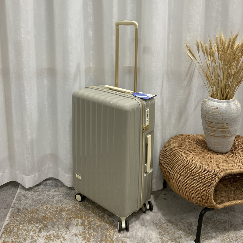 Equipaje exportación japonés celebridad en línea 24 mudo universal rueda PC estudiante trolley caso hembra ultra-ligera maleta 20 pulgadas macho