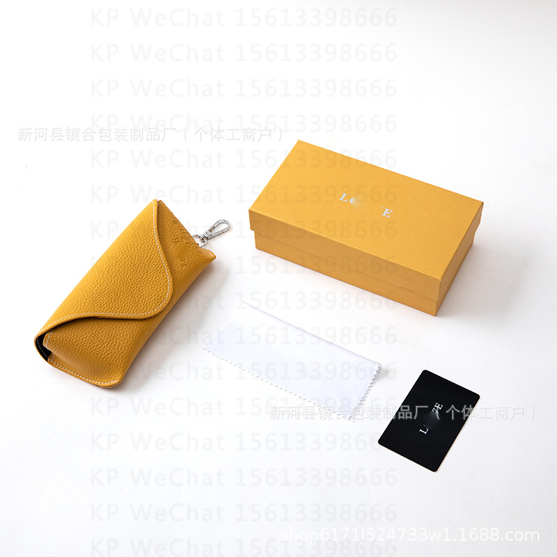 Spot al por mayor nueva caja de gafas de marca de alta gama de moda caja de gafas de sol de alta gama caja de embalaje completa