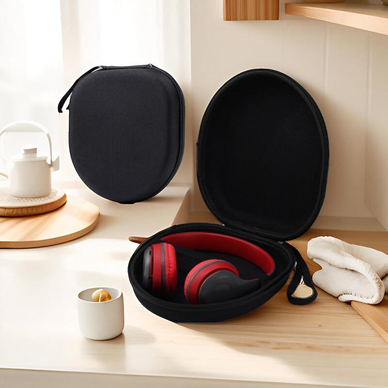 Headset Storage Bag Compression-resistant Folding Earphone Box EVA Hard Shell Digital Box Marshall Zipper Earphone Bag