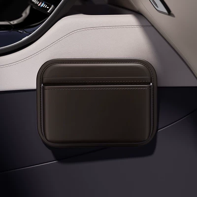 Driver and Passenger, Multi-Functional – Car storage bag/box - brown-upgraded-and-thickened-version