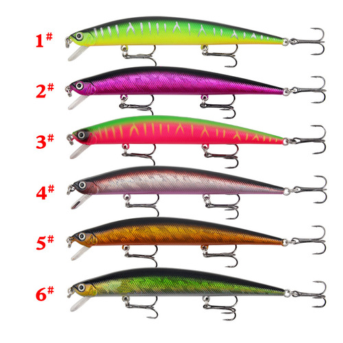 Lure Cross-border New Far-throw Floating Water Sound Beads Minnow Simulation Fake Bait Upward Jaw Freshwater Sea Fishing Lure Fishing Tools 