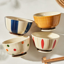 日式陶瓷饭碗家用2023新款特别好看的米饭碗高颜值吃饭碗礼盒小碗