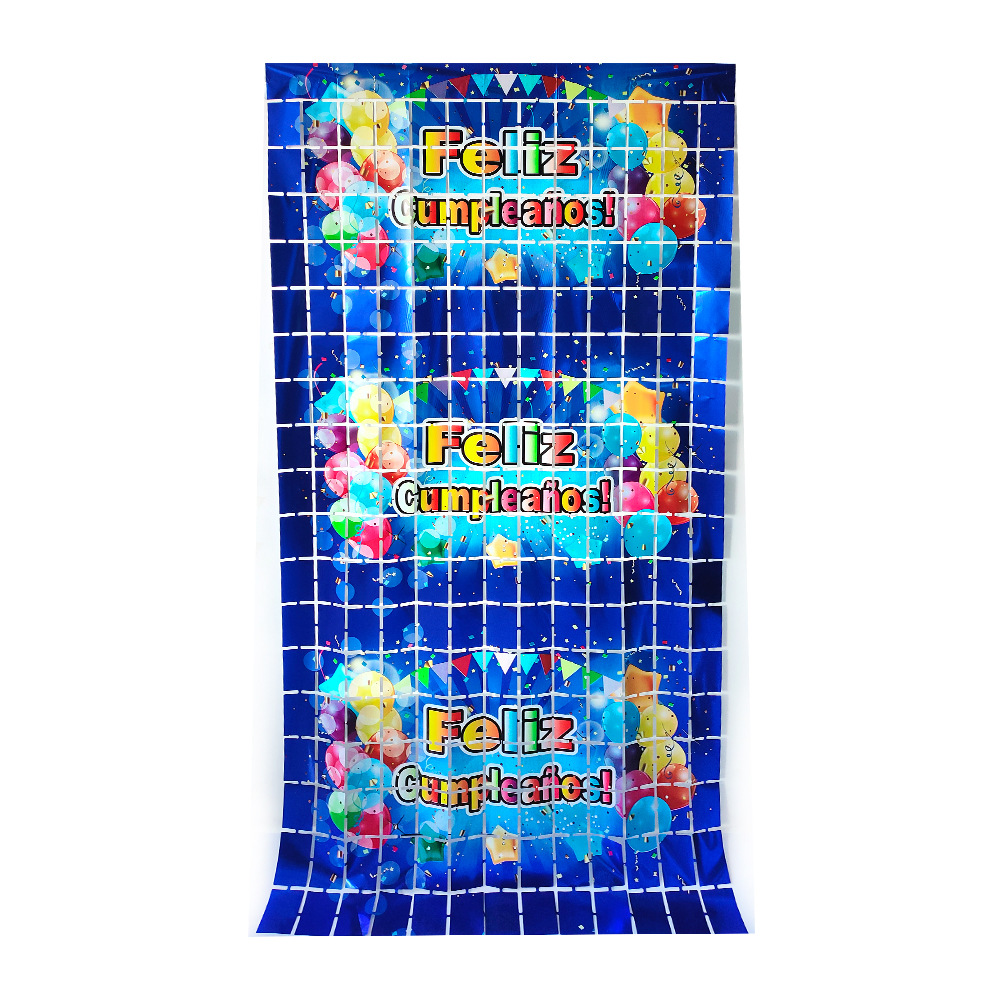 Decoración de fondo para fiestas de cumpleaños y bodas, cortina de fondo navideña, cortina cuadrada lisa al por mayor, decoración navideña