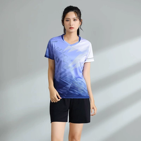 4 women light purple back collar pressed front collar + black pants