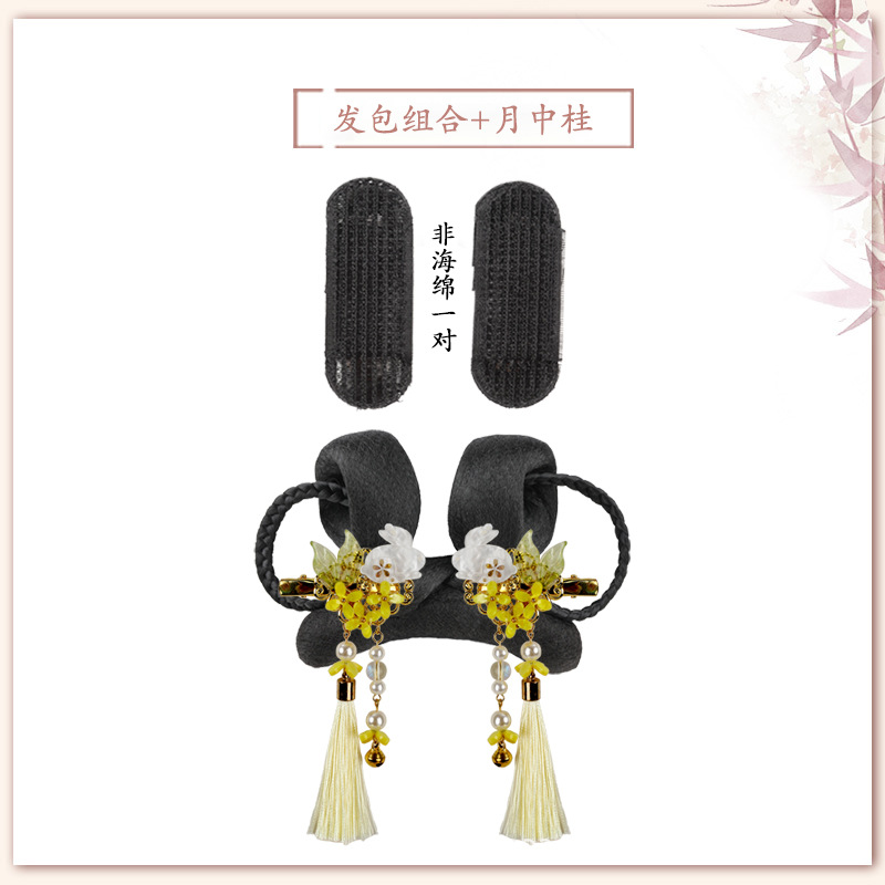 Osmanthus 토끼 헤어 액세서리의 쌍