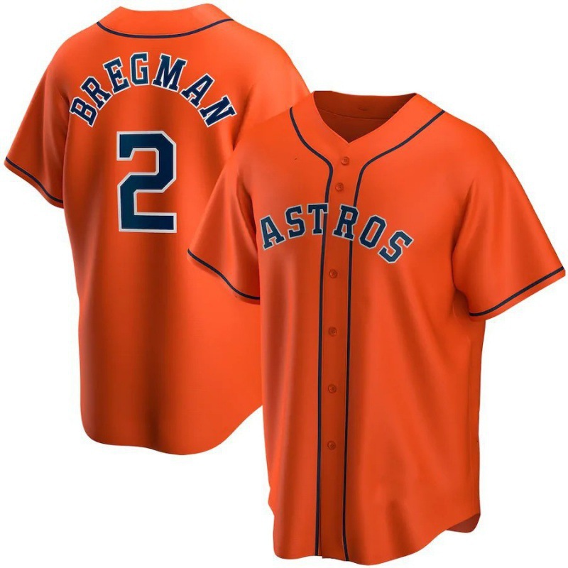 Новая бейсбольная форма MLB, бейсбольная форма Astros с номерами #2 и #27, доступна услуга дропшиппинга бейсбольной формы.