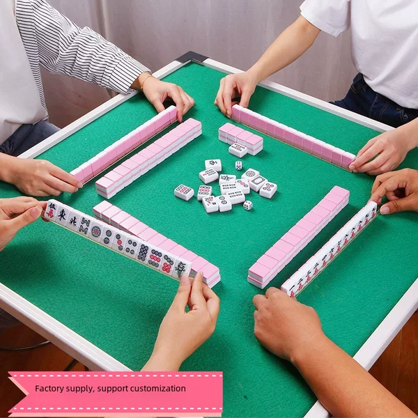 [Source Manufacturer] 24mm Mini Travel Mahjong Net Red Shake Sound Outdoor Travel Portable Small Mahjong