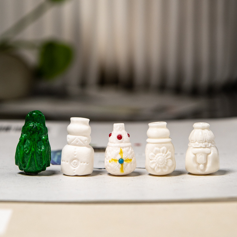 Genfu Three-way Bracelet Tassel Handheld Lotus Buddha Handmade DIY Beaded Niche Jewelry Accessories