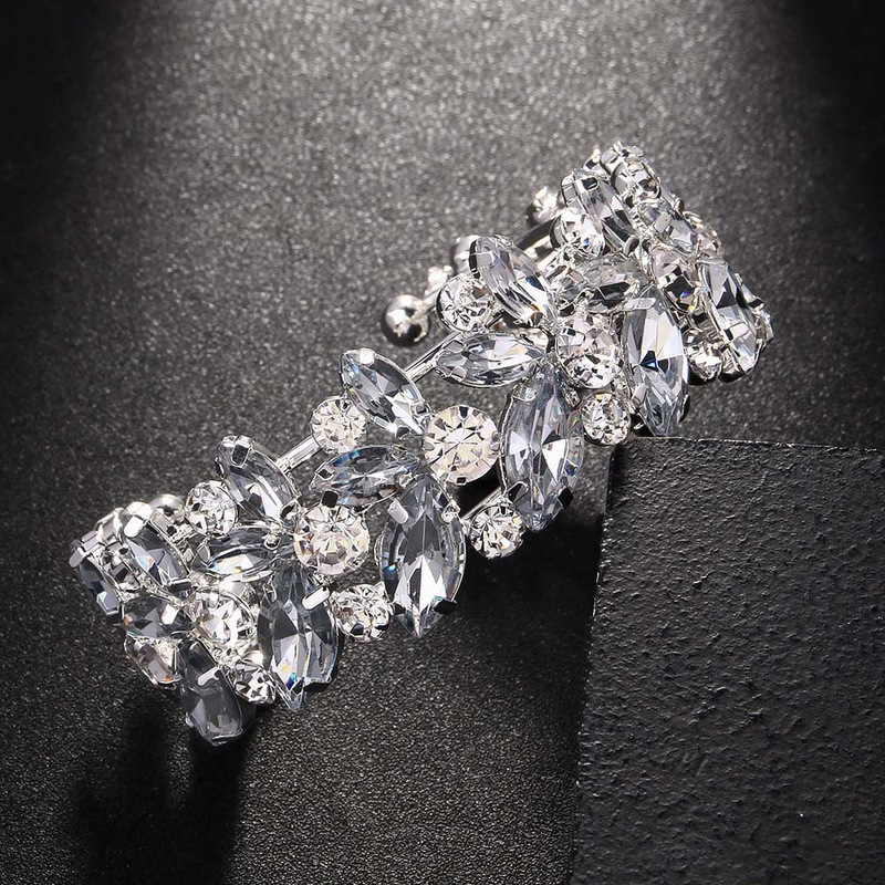 速売通の人気爆発ドリルのブレスレットの花嫁の結婚式の腕にオープンブレスレットの女性の高級感のあるファッションの装飾品があります。|undefined