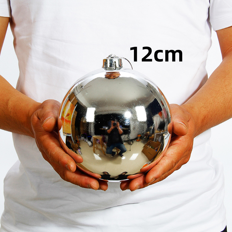 Dragón Tigre Bola de Navidad decoraciones del árbol de Navidad gran Bola brillante galvanoplastia bola de color bola colgante centro comercial bar decoración del techo