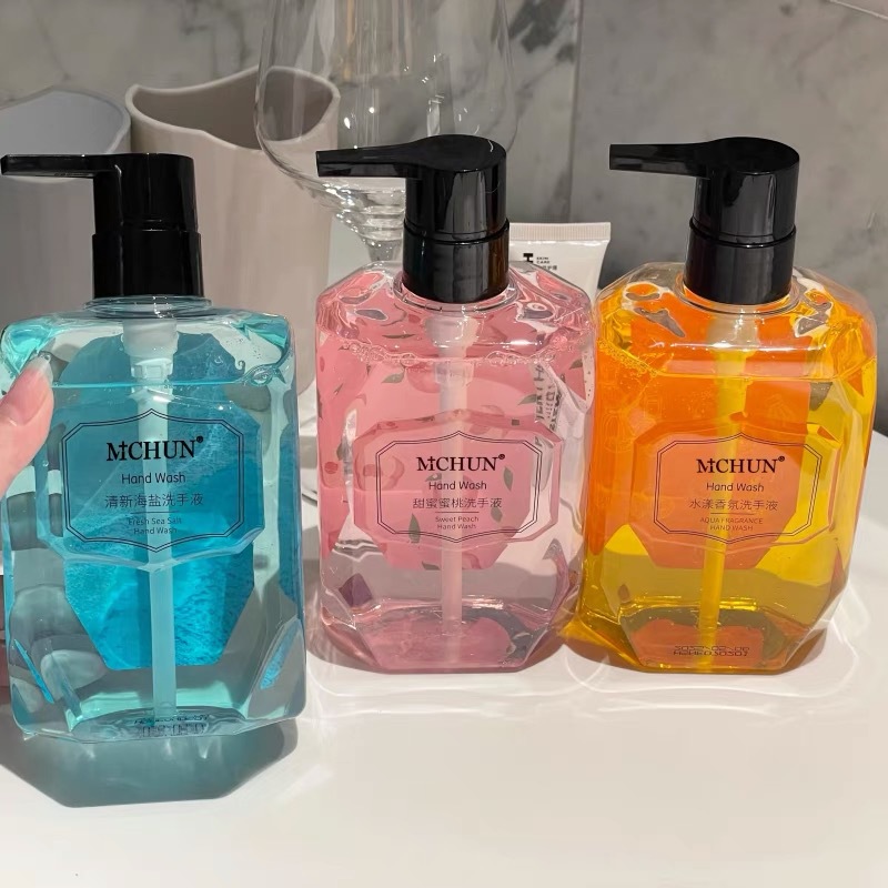 Wholesale sea salt fragrance hand sanitizer with long-lasting fragrance for home use, clean foam, care for hands without hurting