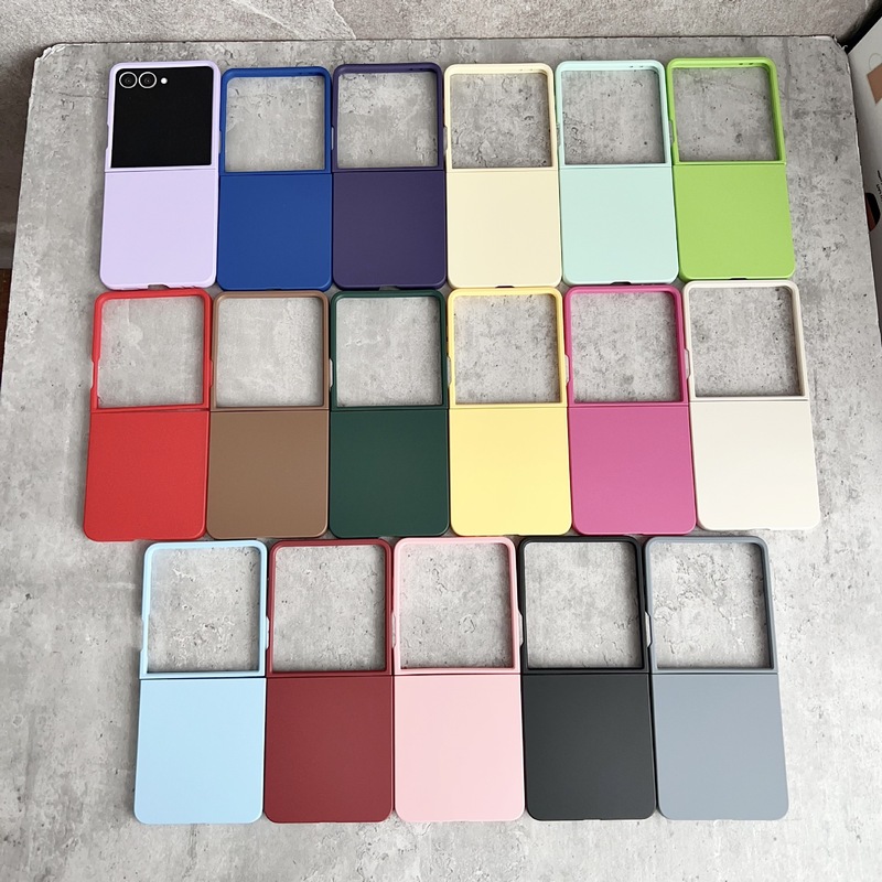 Ins Pure Color Skin-Feel Large Window Suitable for Samsung Galaxy Zflip 30% off Stacked Screen Business Anti-Fall Mobile Phone Case Ins Pure Color Skin-Feel Large Window Suitable for Samsung Galaxy Zflip 30% off Stacked Screen Business Anti-Fall Mobile Phone Case