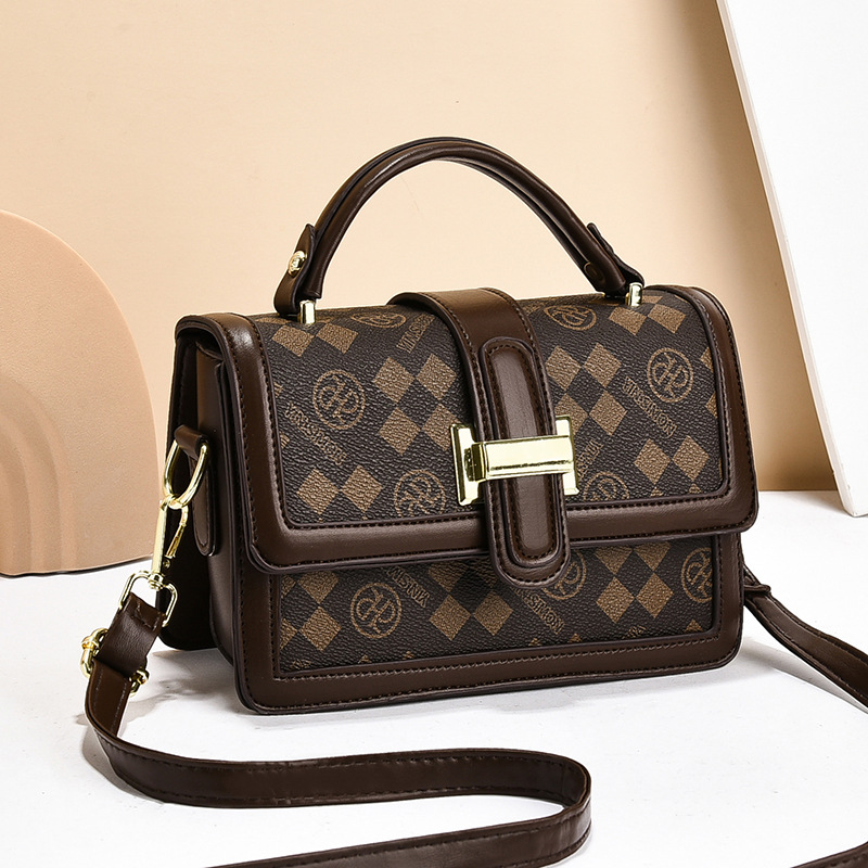 Borsa a tracolla singola versatile quadrata piccola da donna, di alta qualità, 2025, nuova moda, alla moda, transfrontaliera_voghion.com