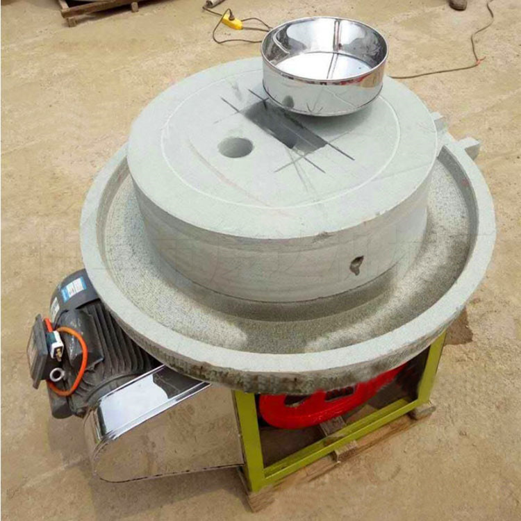 磨豆浆做米浆石磨机 磨谷物杂粮面粉机器 花岗岩材质带分离箱