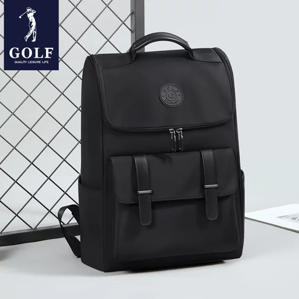 GOLF Backpack Men's Business Casual 15.6 Inch Computer Backpack Large Capacity Multifunctional Oxford Cloth Schoolbag