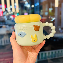可爱卡通动物陶瓷马克杯带盖高颜值家用水杯早餐牛奶燕麦杯伴手礼