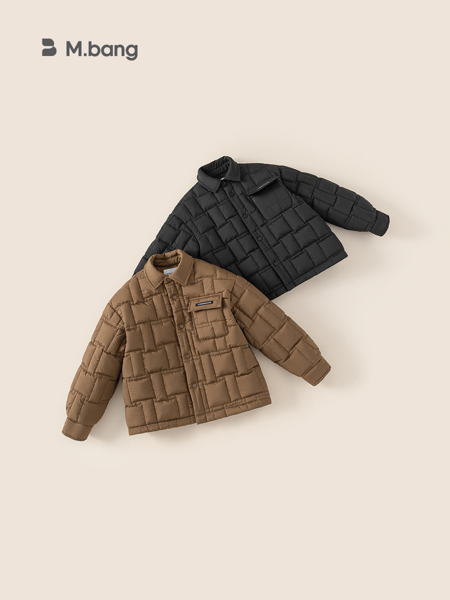 Yoobao ropa infantil para niños gruesa abrigo de invierno 2024 nuevo invierno ropa de invierno con collar chaqueta de ropa de algodón caliente para niños