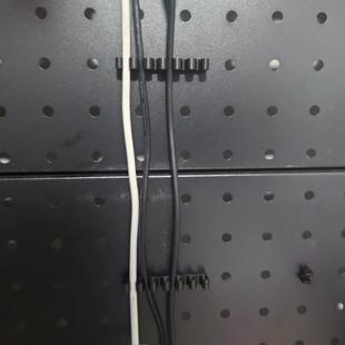 Ll3D Printing Is Suitable for Metal Round Hole Hole Board Accessories with a Hole Diameter of 6mm, Ten Universal and Firm Cable Management Clips