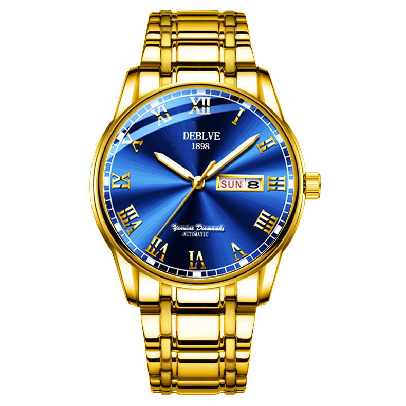 Swiss Brand Automatic Movement Watch Simple Thin Famous Watch Men's Watch Quartz Business Waterproof Watch Men's Watch