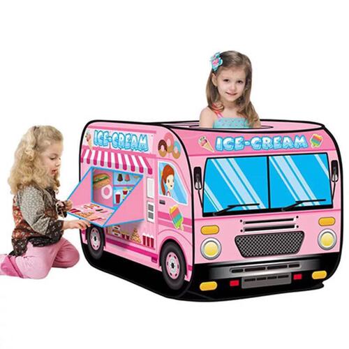 Children's foldable tent toy for indoor and outdoor use, car, fire truck, police car, school bus playhouse, cross-border Amazon