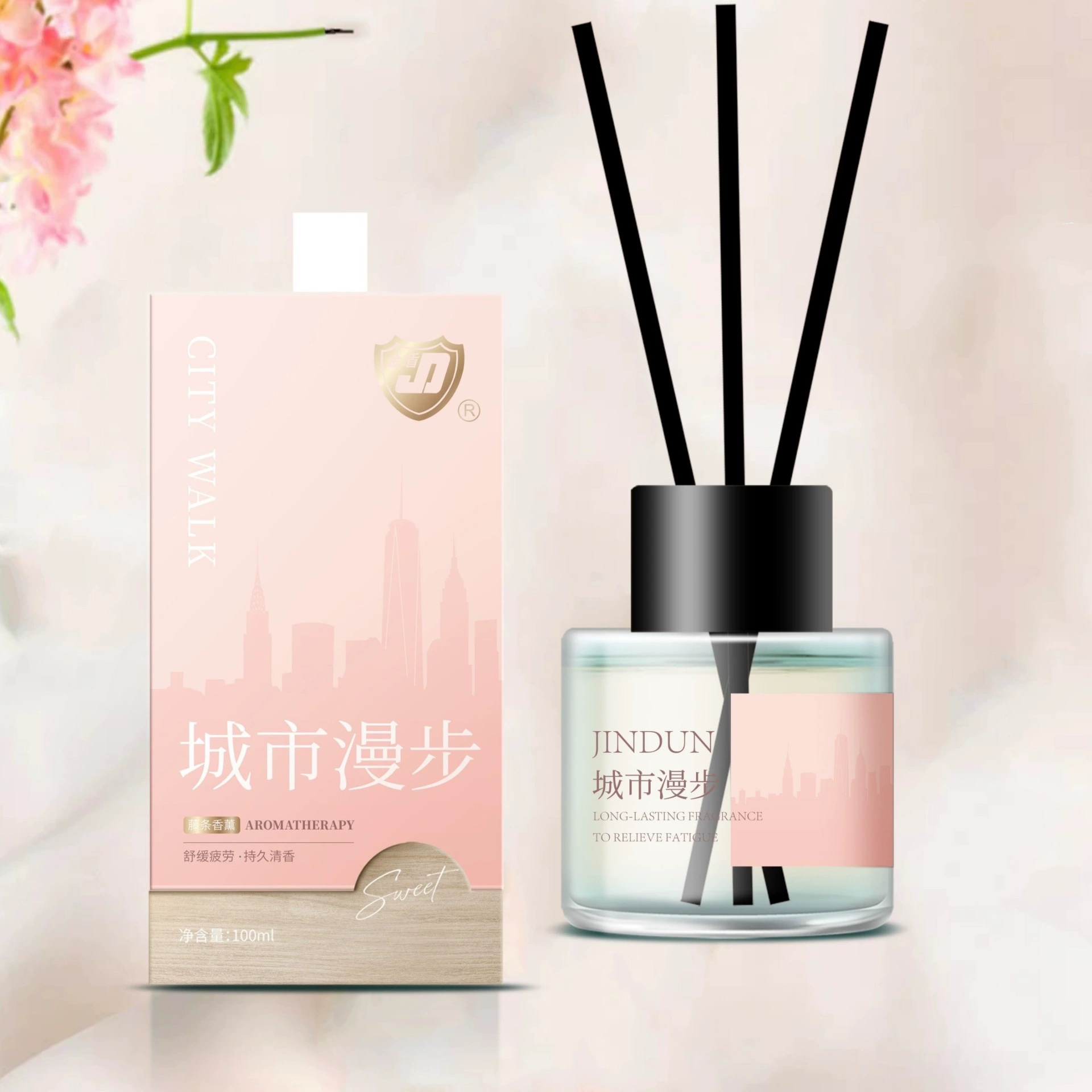 Ароматизатор из ротанга 80 мл для дома, спальни, длительного действия, устранение запахов, для туалета, отеля, подарок