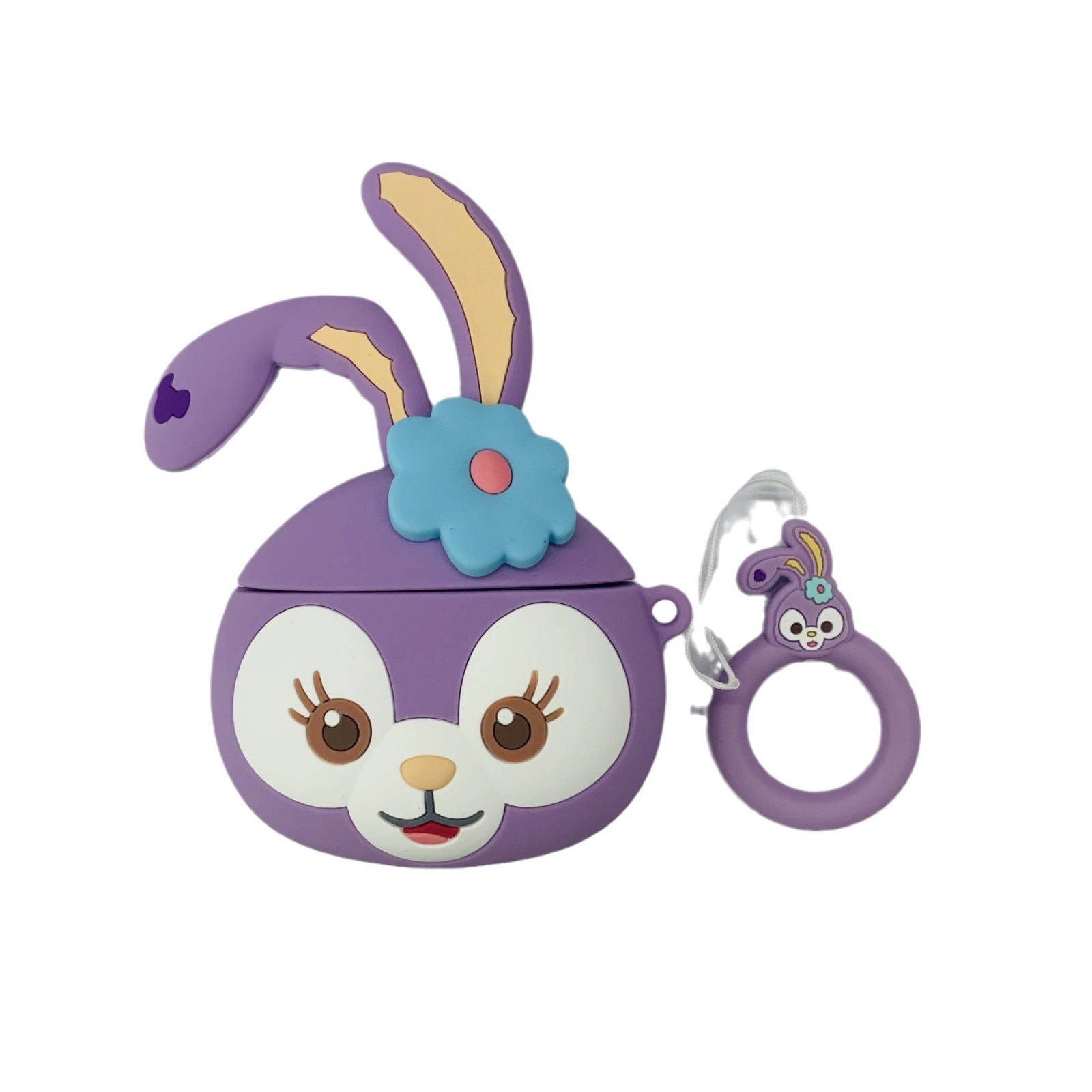 Apple, cartoon headphones, compatible protective case, print, pro3, bluetooth, 3/4