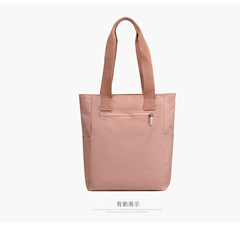 Custom-made tote bags for women, large-capacity fashionable and trendy handbags, printed LOGO nylon water-resistant single-shoulder bags undefined