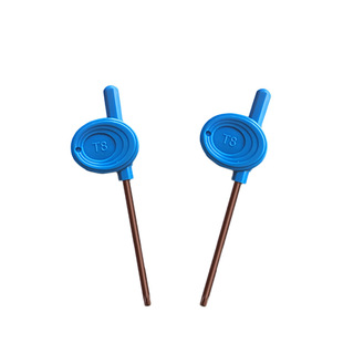 Large QuanTiTy Wholesale Hongqi Type Torx Wrench Cnc Tool Accessories T15 T20 T25 Blue Flag