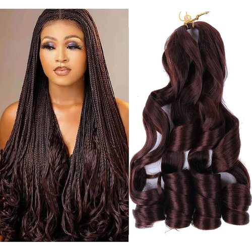 European and American wig loose wave crochet hair crochet hair extensions chemical fiber wave large curl hair extensions