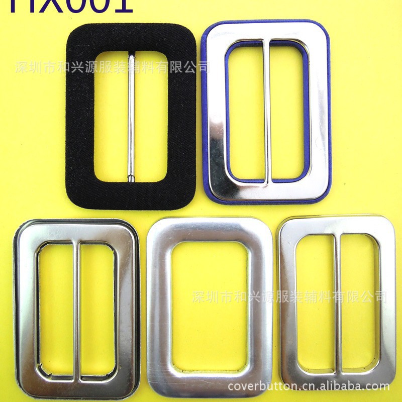 特惠加工布包扣 做工精良不裂角环保过检针  腰带扣 包布日字扣