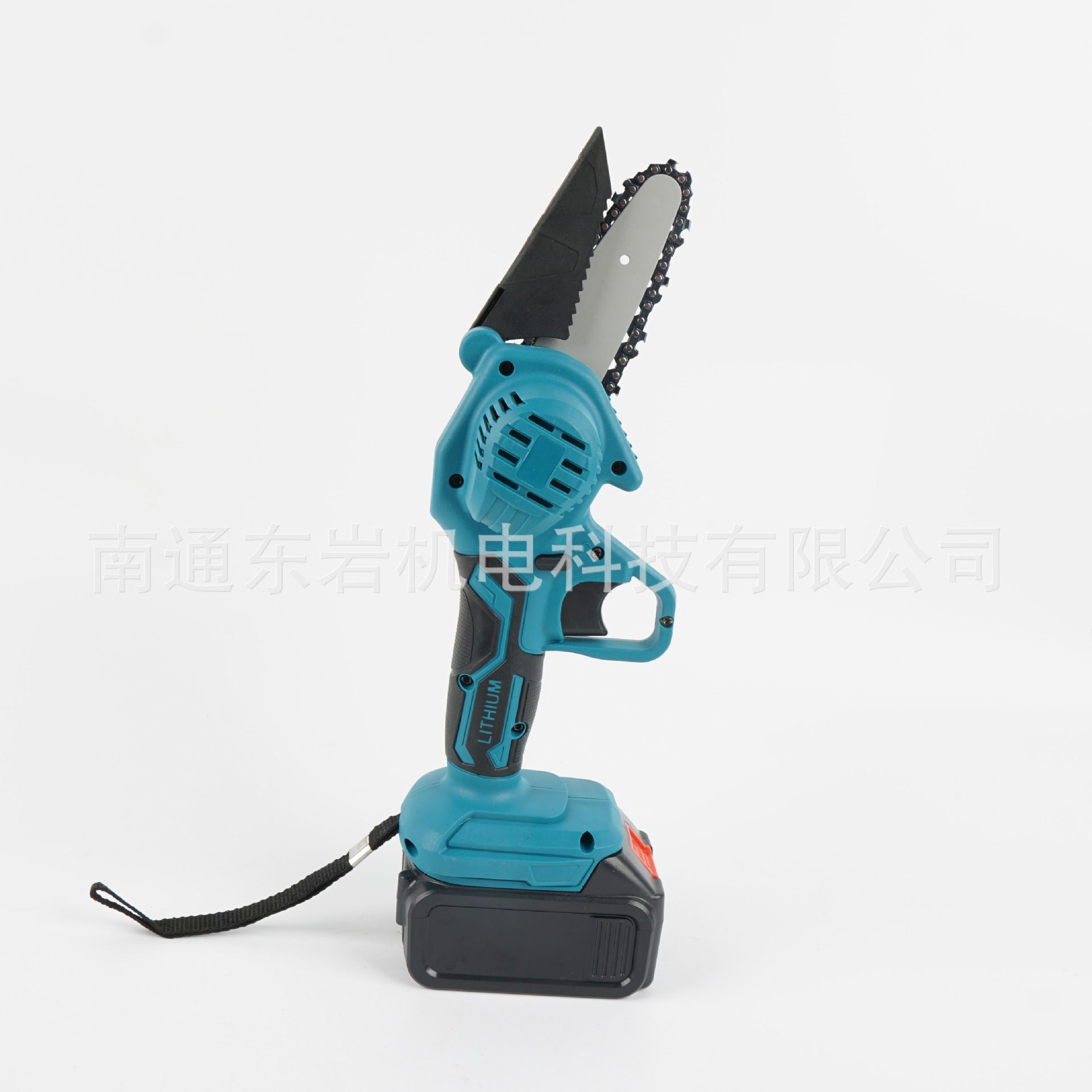 跨境迷你型电链锯充电式手持户外修枝剪园林工具锂电修枝伐木W18