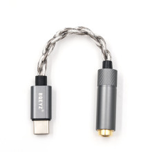 BQEYZ LIN霖Type C高保真耳机适配器CX31993 DAC耳机放大器转接线