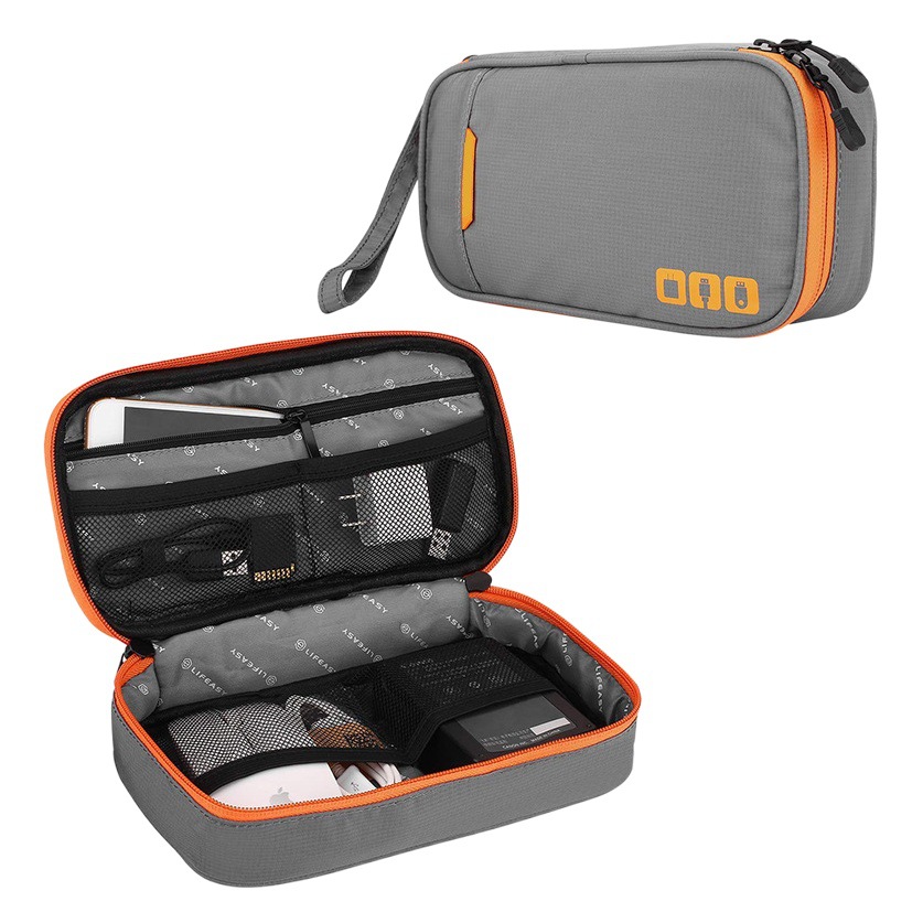 Digital Storage Bag, Large Capacity, Multi-Layer, Waterproof, Multi-Functional, Data Cable, USB Flash Drive, Travel Storage Bag, Storage Pouch, in Stock