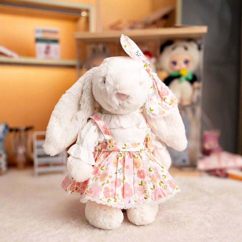 Cute Only Baby Clothes] Jely&Cat Bonnie Rabbit Doll Baby Clothes Snow White Dress Set 32 Trendy Style