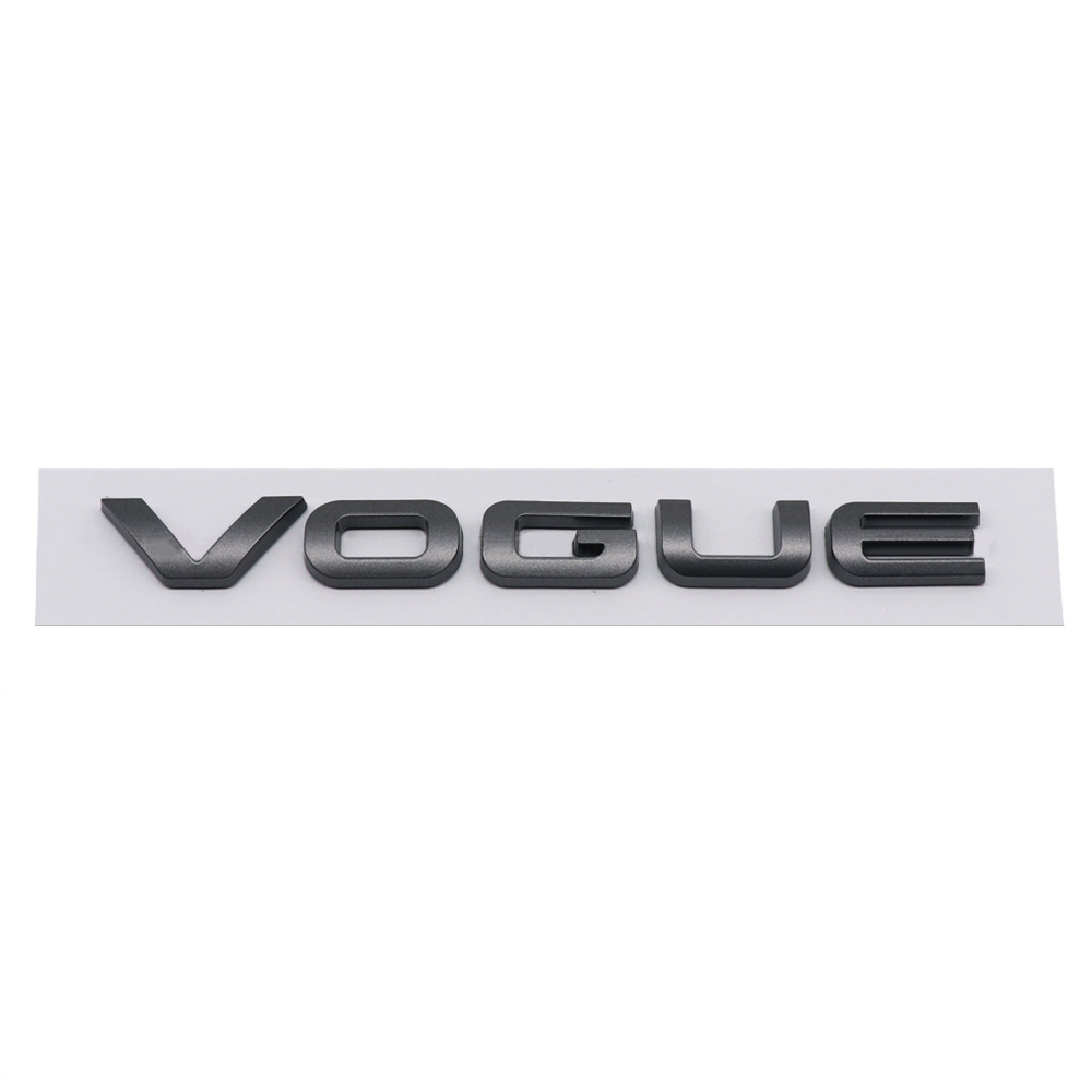 Applicable to Land Rover Range Rover Executive Edition Car Logo Vogue Se Rear Trunk English Letter Logo Extended Version Logo