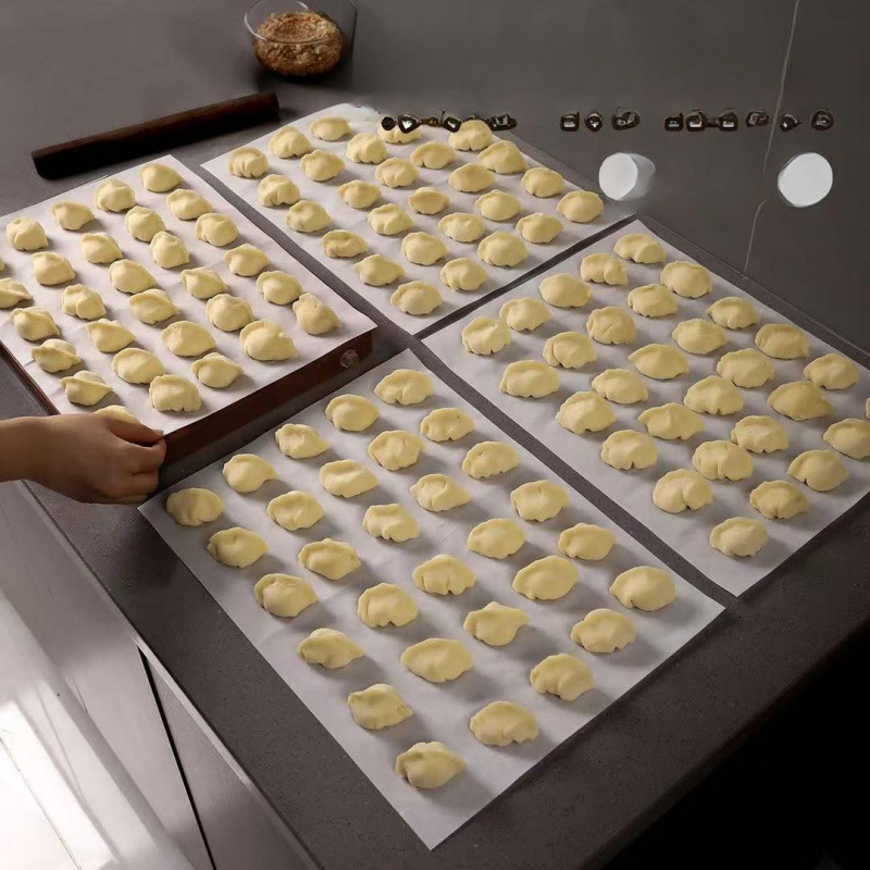Dumpling anti-stick paper, household pad paper, dumpling box, wonton tray paper, separator paper, 2026 new model