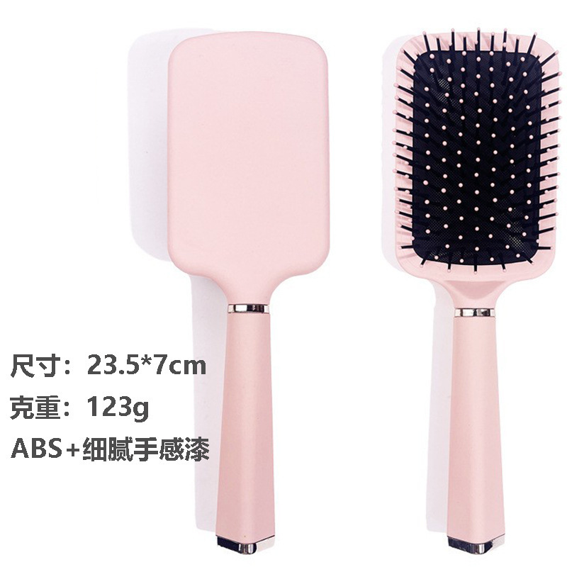 Pein de dibujos animados transfronterizos personalizados cuadrados portátiles impresión transparente arco iris masaje fluido bolsa de aire estudiante