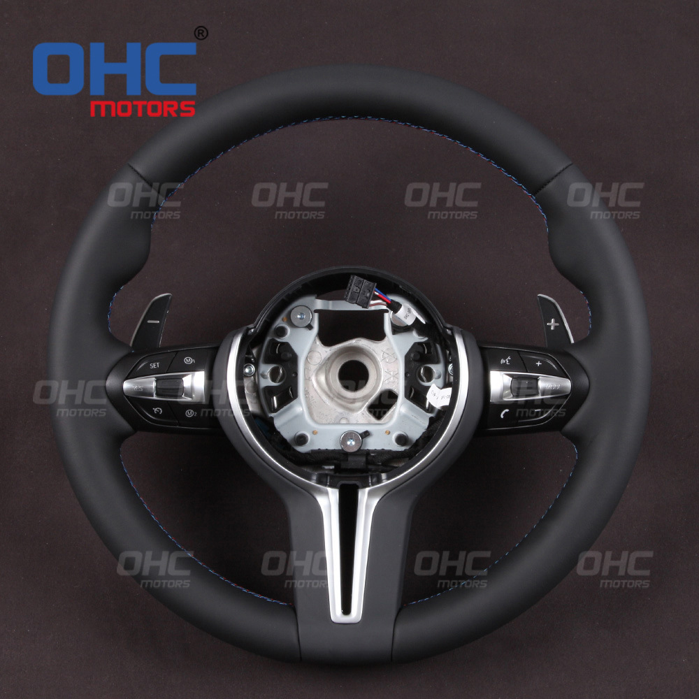 EU UK warehouse is suitable for BMW 1-7 Series, X1-6, M3-6 modification and upgrade of BMW full-leather steering wheel assembly