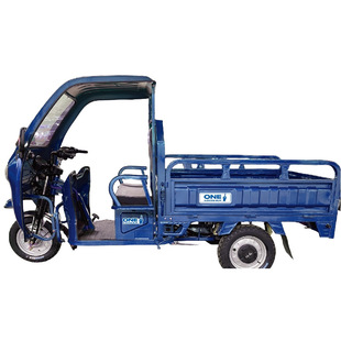 Export Wholesale 48V 60V 850W Dump Cargo Electric Tricycle Electric Rickshaws
