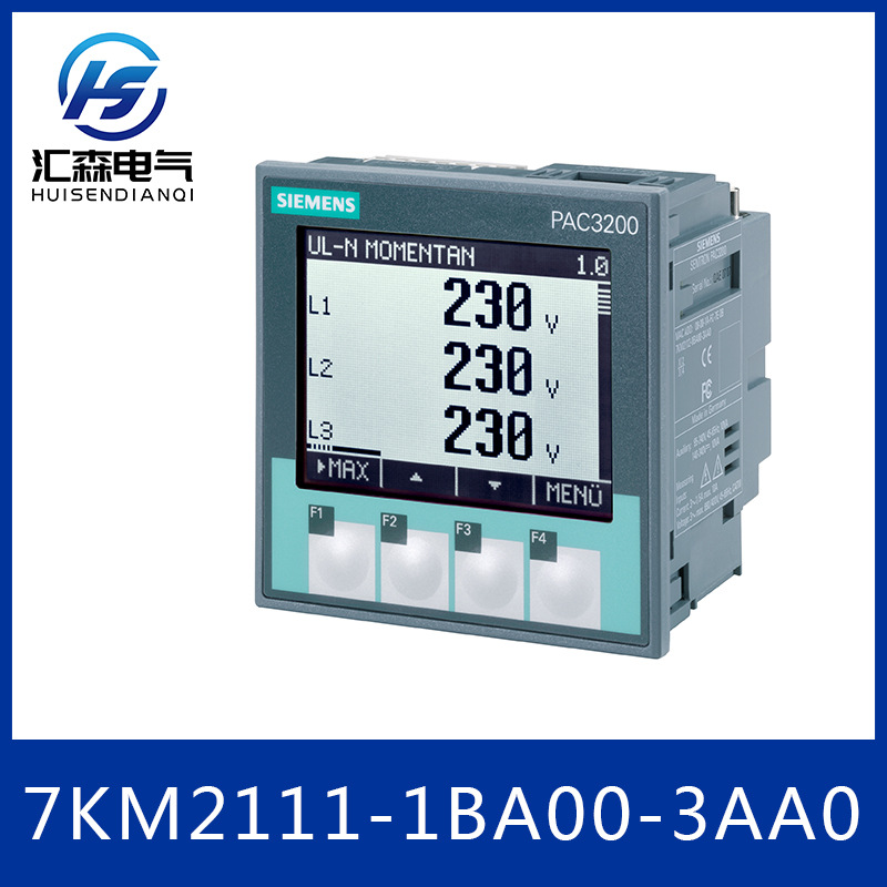SIEMENS西门子7KM2111-1BA00-3AA0 测量仪表SENTRON LCD模块
