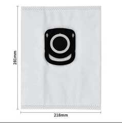 Suitable for Good Luck RowentaHygieneZR200540 vacuum cleaner accessories non-woven dust bag ZR200520