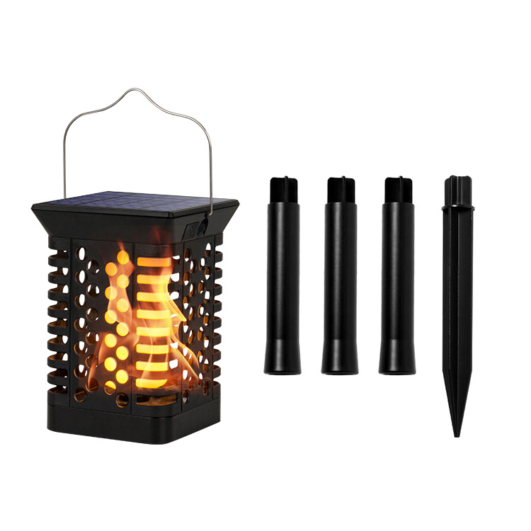 太陽能防水閃爍火焰燈 戶外裝飾草坪庭院燈 景觀花園地插火把燈