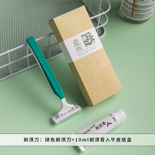 Hotel and guesthouse room supplies disposable razor home hospitality travel shaving knife wholesale