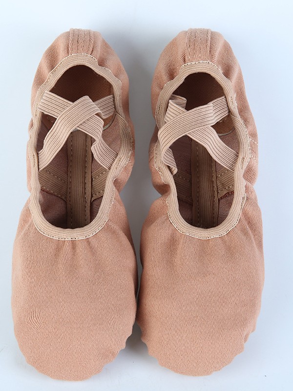 Zapatos de baile camel zapatos de entrenamiento de suela suave para mujer zapatos de garra de gato para adultos zapatos de lona zapatos de ballet para niños chinos