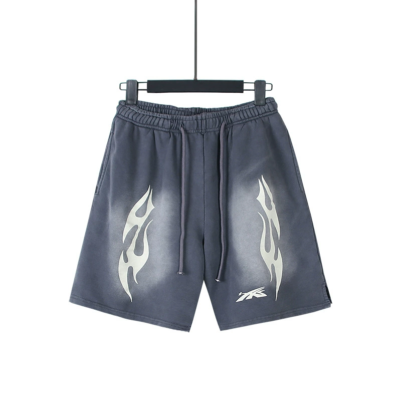 Шорты пляжные Hellstar Hellstar washed old casual, летние, уличная мода, брюки в пять карманов для мужчин и женщин