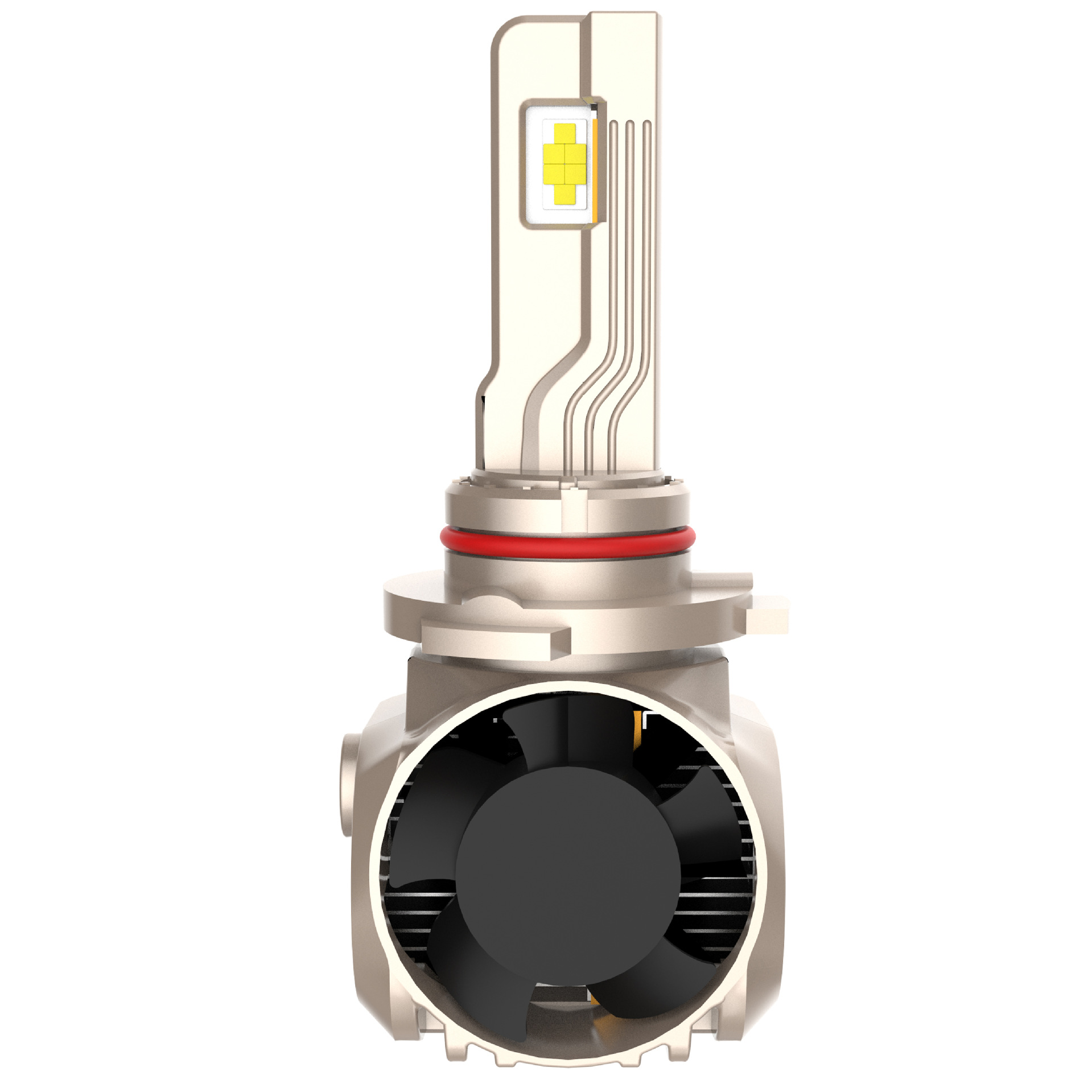 雷腾A98新款55W汽车灯led前大灯泡9005双光H7远光近光前照灯H4车