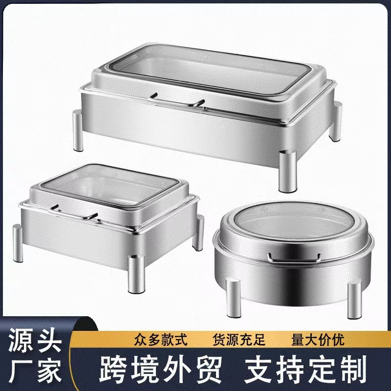 Horno de aislamiento térmico de buffet hidráulico comercial transfronterizo horno de desayuno de pie alto del Hotel Buffy horno de desayuno de calefacción eléctrica solapa visual