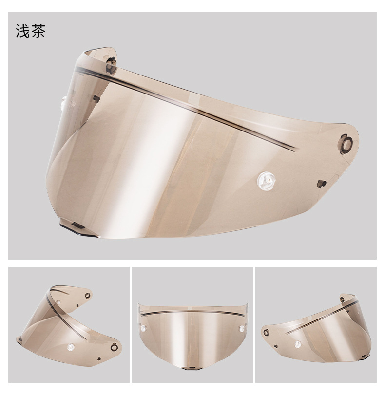 Soamn Motorcycle Helmet Lens Adapted to Soman-F1 Model Helmet Lens Motorcycle Helmet Safety Lens