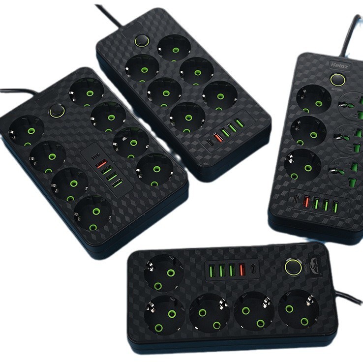 Caja de regalo de color de comercio electrónico transfronterizo en blanco y negro Rusia Asia Central enchufe de enchufe de oriente medio