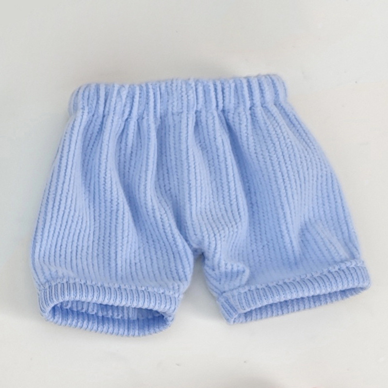 适用17cm拉布布短裤娃衣服着替钥匙扣labubu包包挂饰毛衣套装替换|undefined